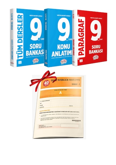 Editör 9.Sınıf Konu Anlatımlı Soru Bankası & Paragraf & Tyt Deneme