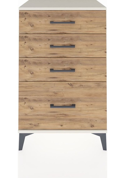Hyperion Komodin 4 Çekmeceli 60x44x96 Aytaşı-çam Aytaşı