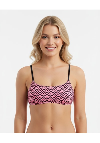Bonbon Kadın Balensiz Desteksiz Scoop Sütyen Ve Slip Külot 2'li Takım Bb2280 Leopar