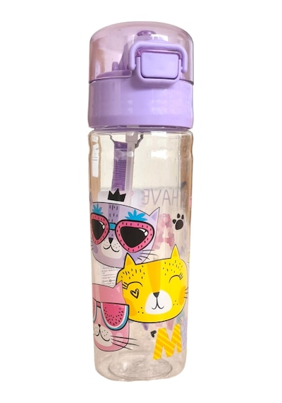Matara Pipetli 500ml Solo Tp705 Lila Kedi