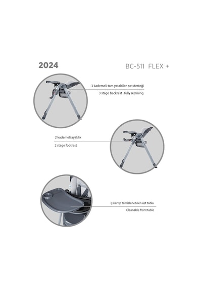 Bc-511 Flex Mama Sandalyesi 2024 Yeşil