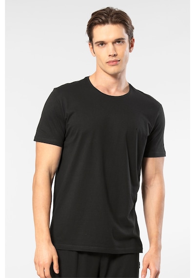 Cacharel Erkek Bisiklet Yaka T-shirt 2169/siyah Siyah