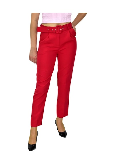Kadın Kemerli Bilek Pantolon Bgl-st03690 001