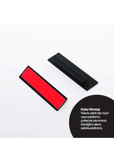 Domirus Plancore Wall Bracket Duvar Takvimi Askı Aparatı Siyah