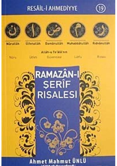 Ramazan-ı Şerif Risalesi - Ahmet Mahmut Ünlü - Arifan Yayınları