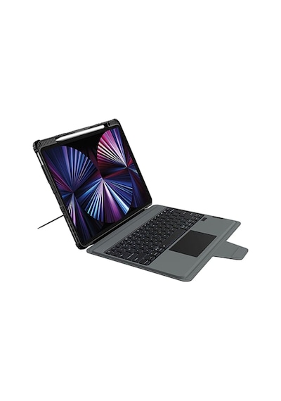 Nillkin Nlk-0336 Bumper Combo Klavyeli Kılıf Apple Uyumlu iPad Pro 12.9 İnç 2020/2021/2022