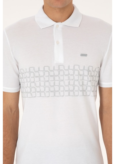 U.s. Polo Assn. Erkek Beyaz Tişört 50324789-vr013 Beyaz