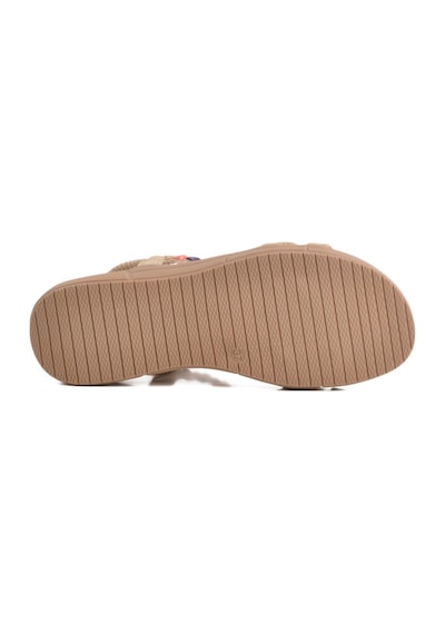 Voyager B096 Z Kadın Taşlı Bej Sandalet Bej