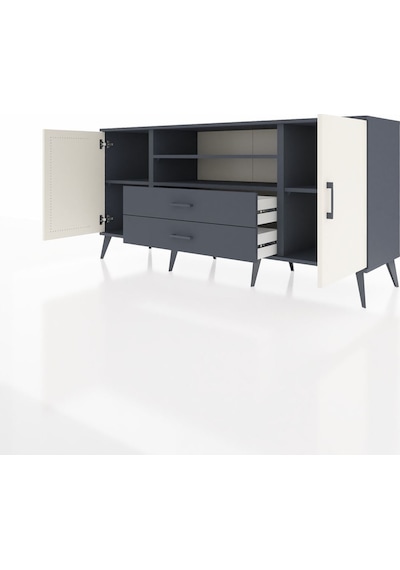 Hyperion Konsol 4 Raflı 2 Çekmeceli 2 Kapaklı 176x44x83 Antrasit-aytaşı/antrasit Aytaşı/antrasit Hyperion Konsol 4 Raflı 2 Çekmeceli 2 Kapaklı 176x44x83 Antrasit-aytaşı/antrasit Aytaşı/antrasit