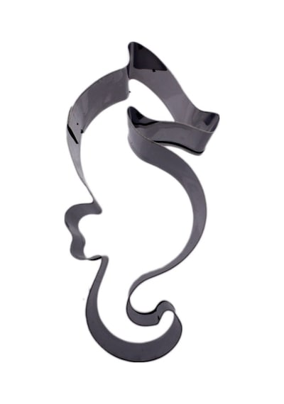 Tahtakaletoptanci Kek Kurabiye Ve Pasta Kalıbı Metal Şekilli Deniz Atı Modeli 7X3 Cm