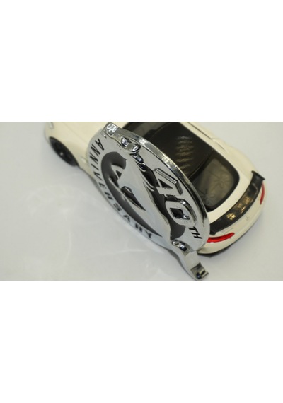 Dk Tuning Mustang 40.yıl Bagaj Body Logo Krom Metal Logo Arma