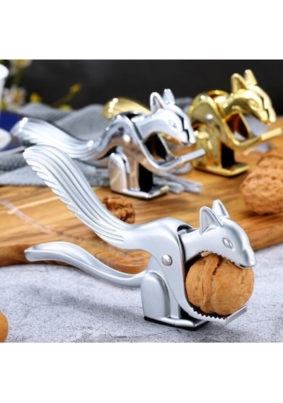 Reis Home Pratik Sincap Şekilli Lüks Metal Badem Ceviz Ve Fındık Kıracağı Sincap Fındık Ceviz Reis Home Pratik Sincap Şekilli Lüks Metal Badem Ceviz Ve Fındık Kıracağı Sincap Fındık Ceviz