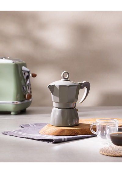 Madame Coco Tara Moka Pot - Bej - 150 Ml