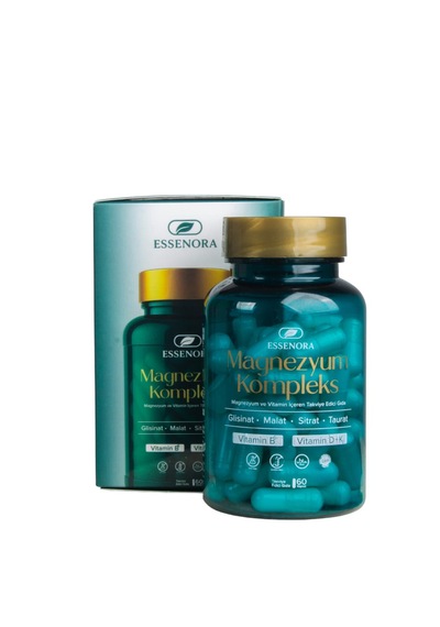 Essenora Magnezyum Komplex B6 D3-k2 60 Kapsül