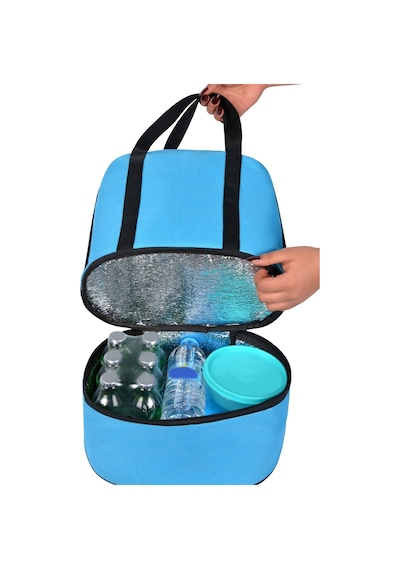 Next Craft Plaj Çantası Ve Fileli Plaj Çantası 2'li Set Seyahat Çantası Isı Yalıtımlı Büyük Boy Mavi