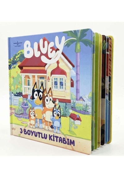 Bluey - 3 Boyutlu Kitabım - Qhdh-899522