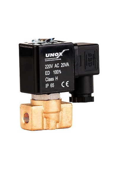 Unox Buhar Normalde Kapalı Solenoid Valf (0,5-6 BAR)