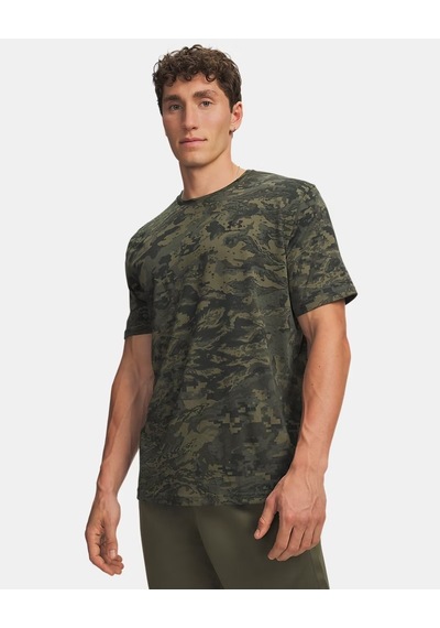 Under Armour Ua Abc Camo Ss Erkek T-shirt 1357727-390 Yeşil
