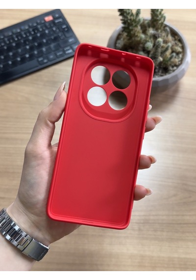 Redmi Note 14 Pro 5g Silikon Kılıf Xfab Kırmızı