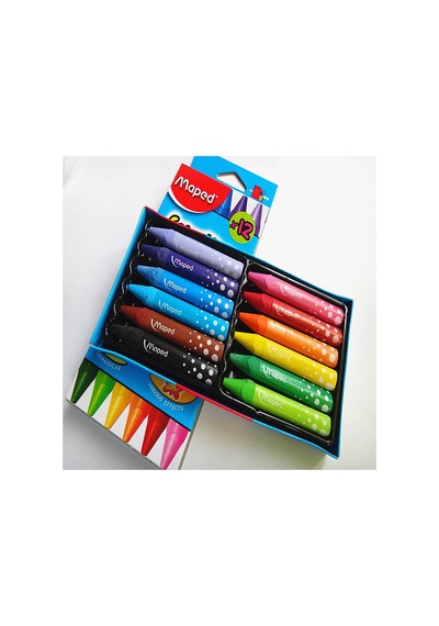 Maped Color Peps Yağlı Pastel 12 Li 864010 Karışık