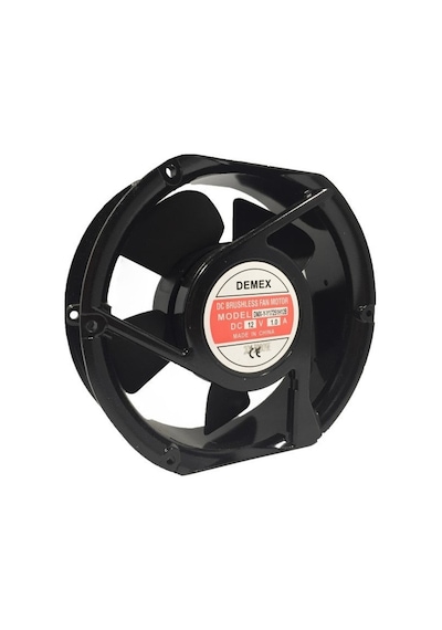 Demex 172X150X51Mm 12V 1A Dc Rulmanlı Fan