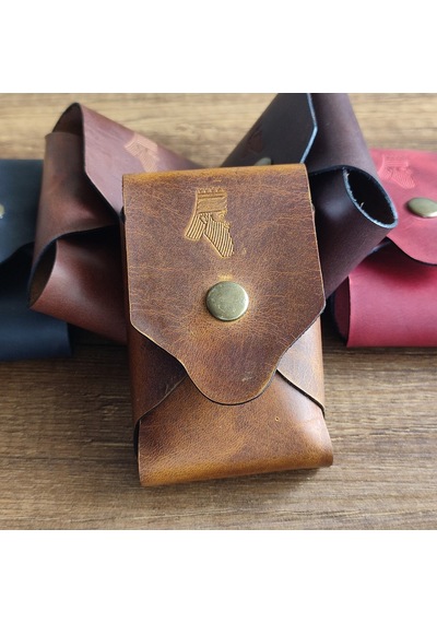 Sumerian Leather Craft Deri Sigara Kılıfı Cat Sarısı