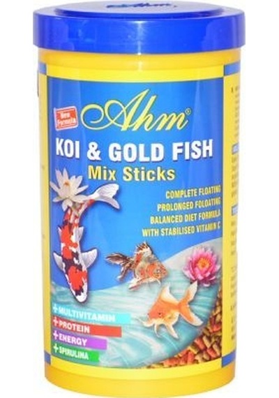 Ahm Marin Pond Mix Sticks Balık Yemi 1000Ml