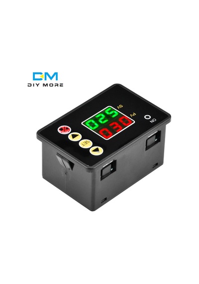 T2310 Dc 12v 24v Ac 110v 220v Programlanabilir Dijital Zaman Gecikme Anahtarı Röle 1.37 İnç Lcd Dijital Ekran Zaman Kontrolörü Modülü