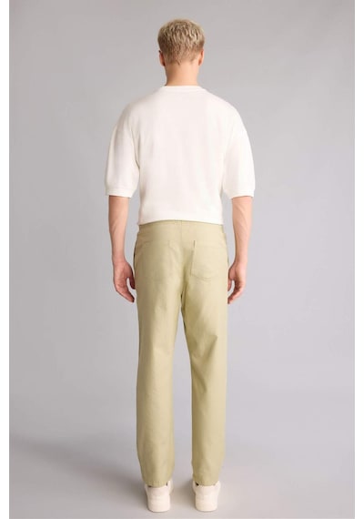 Defacto Baggy Fıt Belden Bağlamalı Haki Pantolon H5798ax26smkh404 Haki-kh404
