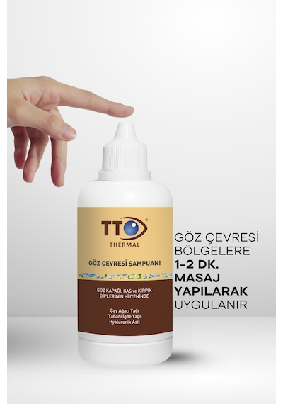 Tto Göz Çevresi Şampuanı 125 Ml Göz Kapağı Ve Kirpik Dipleri İçin Hijyenik Bakım