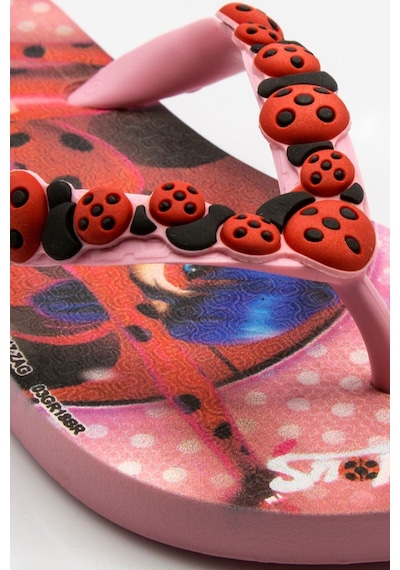 Ipanema İpanema Ladybug Çocuk Parmak Arası Terlik Pembe Kırmızı 30/35 WPP0286 Pembe