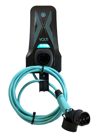 Volti Home 7.4 kW 32A Tip-2 230V AC Düz Kablolu Elektrikli Araç Şarj İstasyonu (TOGG/Tesla/Uyumlu)