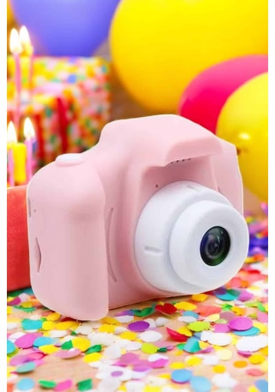 Çocuk Kamerası Dijital 1080p Hd Kaliteli Mini Fotoğraf Makinesi Profesyonel Standart