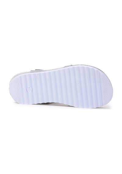 Kiko Kids Kız Çocuk Sandalet Arz 2348 Gümüş