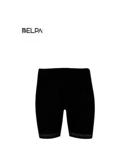 Belpa Ceylanoğlu Ribana Paçalı 6'lı %100 Pamuk Siyah