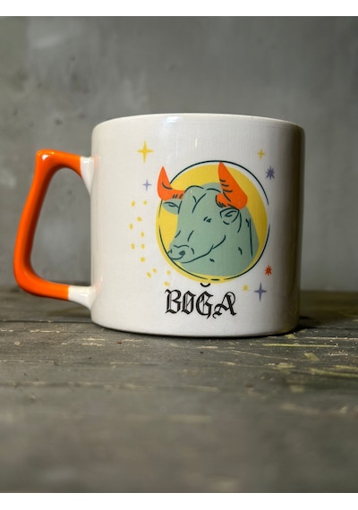 Boğa Burcu Tasarım Kupa