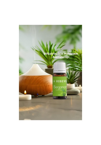 Robeve Bergamot Uçucu Yağ Esansiyel Yağ Uçucu Koku Yağı Hava Nemlendirici Uçucu Yağı Difüzör Esansı 10ml