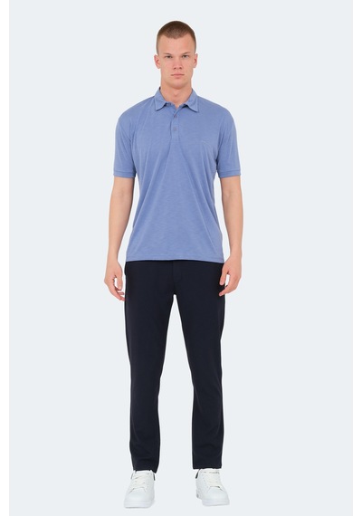 Slazenger Katsuro Erkek Polo Yaka Mor Tişört Mor