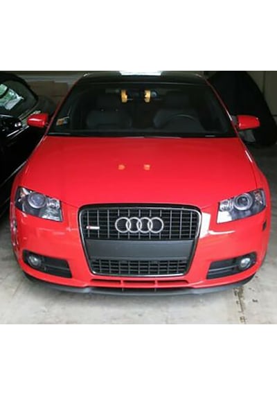 Audi A3 S3 8P 2004 - 2008 Ön Lip Mat Siyah Ön Tampon Lip