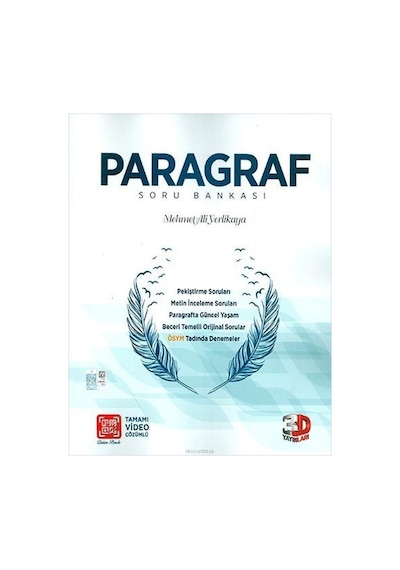 3D Tyt Paragraf Soru Bankası Video Çözümlü Yeni