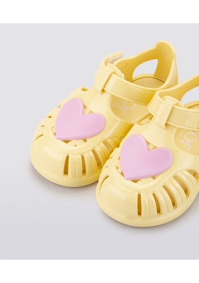 İgor Igor S10310-228 Tobby Gloss Love Unisex Çocuk Sandalet Sarı