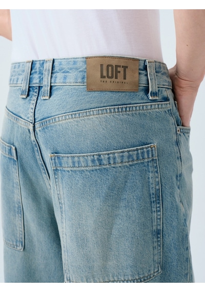 Baggy Baggy Fit Erkek Pantolon Lacivert