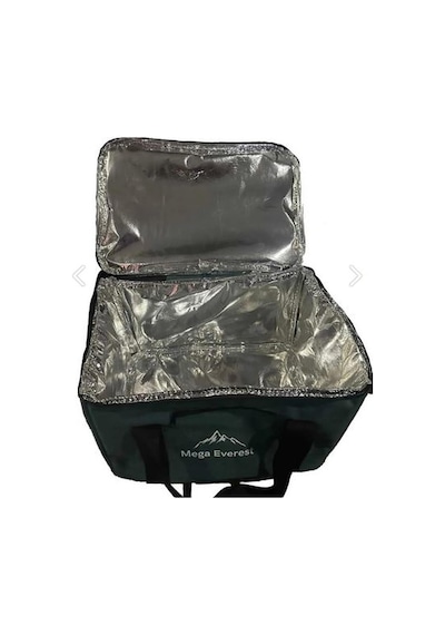 Mega Everest Termal Termos Çanta Buzluk Soğutucu Termo Piknik Çantası Thermo Bag 40 Litre Gri