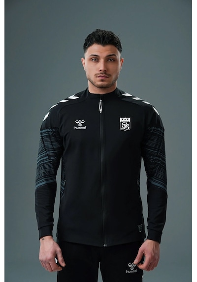 Hummel Line Sivasspor Kamp Eşofman Üstü Siyah