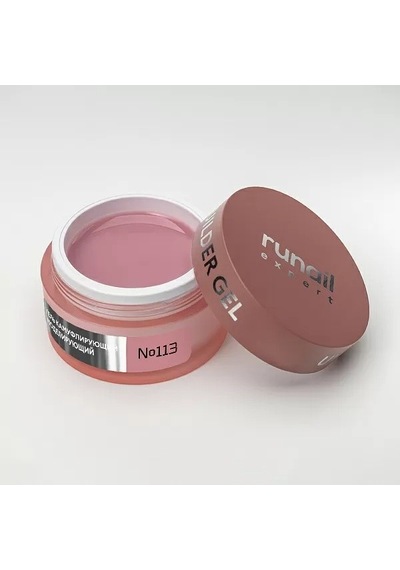 Runail Expert Protez Tırnak Jeli Uv Gel Nude Şeftali Pembe 50gr. 113