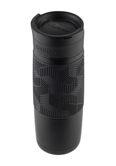 Contigo Metra Transit 470 ML Siyah Çelik Termal Mug