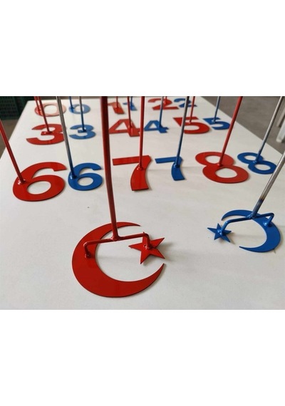 Hayvan Numara İşaretleme Soğuk Damga Seti - 8 Cm-küçükbaş