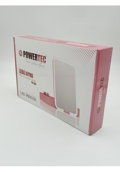Powertec Tr-130 Şarjlı Ledli & Aynalı Taşınabilir Makyaj Çantası