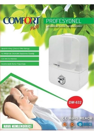 Dm-632 Oda Nemlendirici Ultrasonic Soğuk Buhar Cihazı