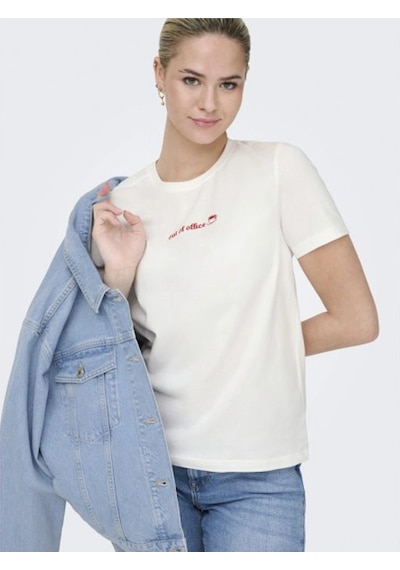 Only 15368653 0 Yaka Kadin Body - Ekru Kirmizi Ekru Kırmızı
